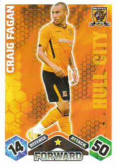 Craig Fagan Hull City 2009/10 Topps Match Attax #176